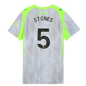 2025-2026 Man City Third Shirt (Womens) (Stones 5)