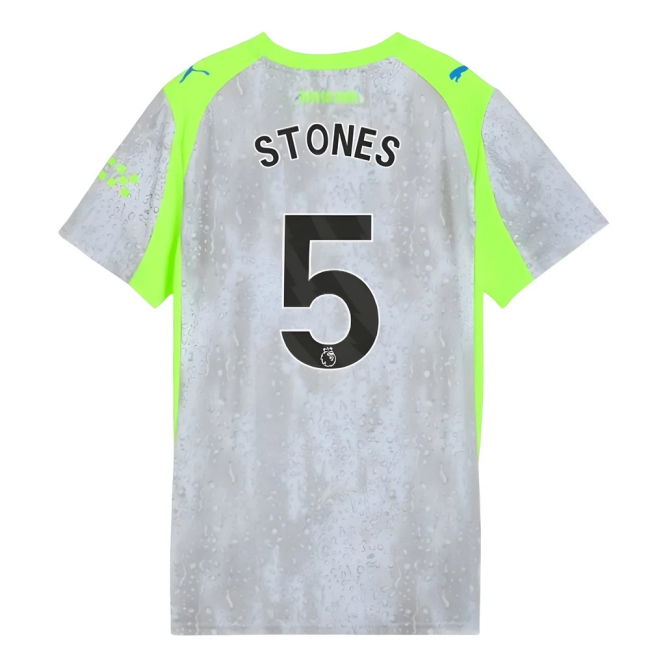 2025-2026 Man City Third Shirt (Womens) (Stones 5)