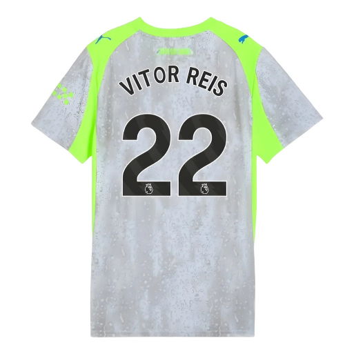 2025-2026 Man City Third Shirt (Womens) (Vitor Reis 22)  2025-2026 Man City Third Shirt (Womens) (Vitor Reis 22)