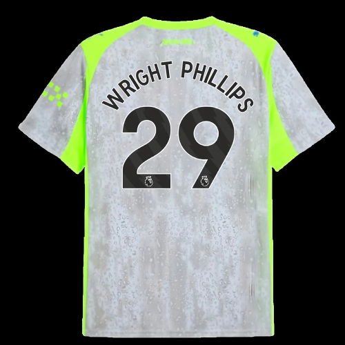 2025-2026 Man City Third Shirt (Wright Phillips 29)