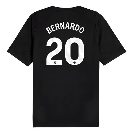 2025-2026 Man City Training Jersey (Black) (Bernardo 20)