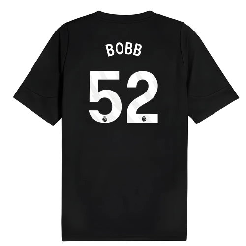 2025-2026 Man City Training Jersey (Black) (Bobb 52)