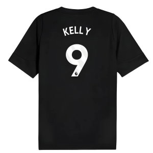 2025-2026 Man City Training Jersey (Black) (Kelly 9)