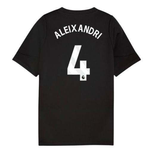 2025-2026 Man City Training Jersey (Black) - Kids (Aleixandri 4)