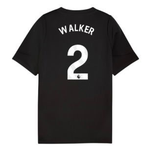 2025-2026 Man City Training Jersey (Black) - Kids (Walker 2)