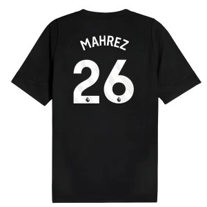 2025-2026 Man City Training Jersey (Black) (Mahrez 26)