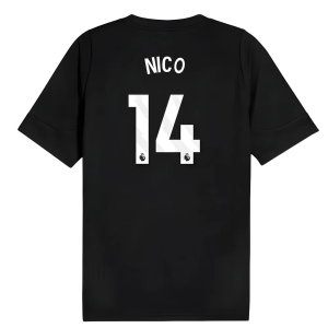 2025-2026 Man City Training Jersey (Black) (Nico 14)