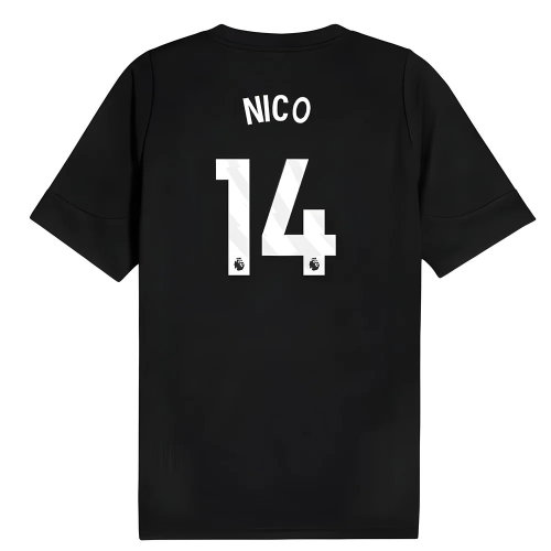 2025-2026 Man City Training Jersey (Black) (Nico 14)