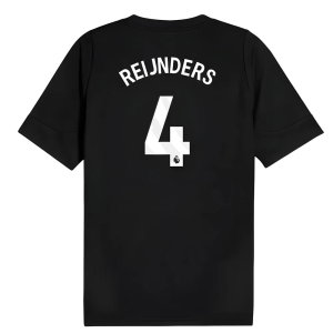 2025-2026 Man City Training Jersey (Black) (Reijnders 4)