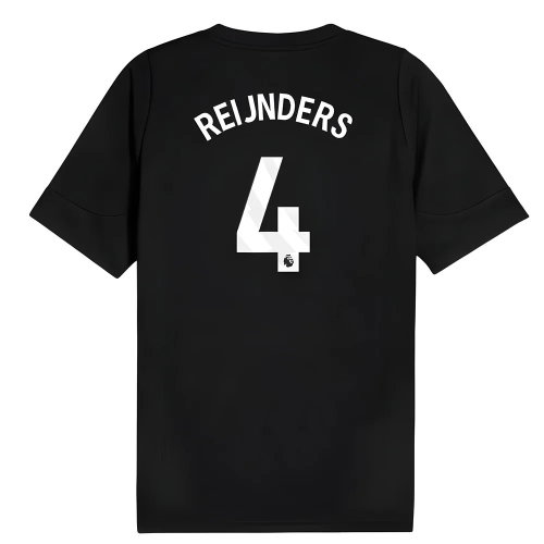 2025-2026 Man City Training Jersey (Black) (Reijnders 4)