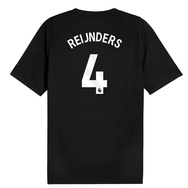 2025-2026 Man City Training Jersey (Black) (Reijnders 4)