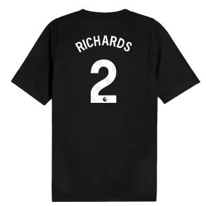 2025-2026 Man City Training Jersey (Black) (Richards 2)