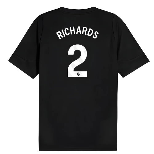 2025-2026 Man City Training Jersey (Black) (Richards 2)