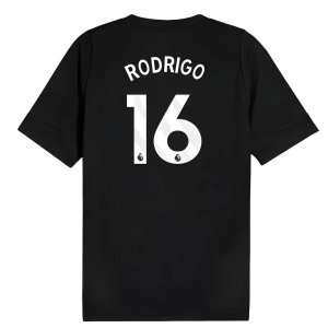 2025-2026 Man City Training Jersey (Black) (Rodrigo 16)