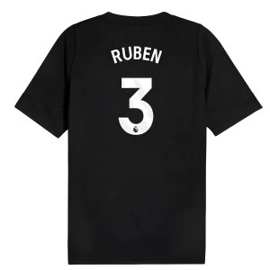 2025-2026 Man City Training Jersey (Black) (Ruben 3)