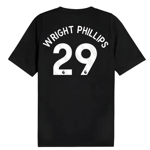 2025-2026 Man City Training Jersey (Black) (Wright Phillips 29)