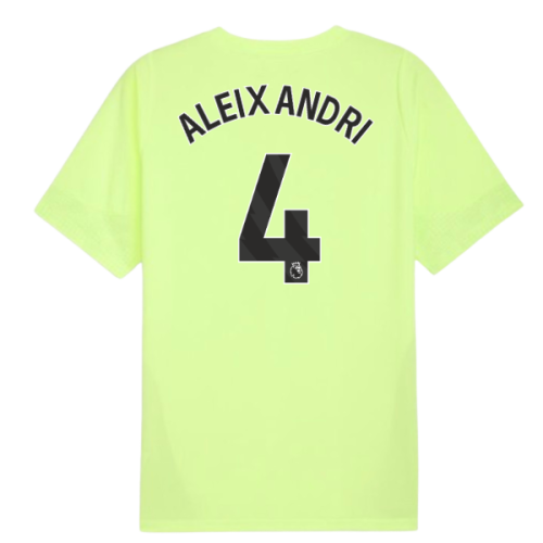 2025-2026 Man City Training Jersey (Fizzy Apple) (Aleixandri 4)