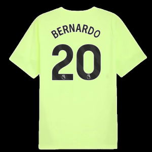 2025-2026 Man City Training Jersey (Fizzy Apple) (Bernardo 20)