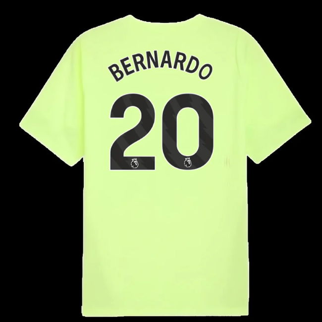 2025-2026 Man City Training Jersey (Fizzy Apple) (Bernardo 20)