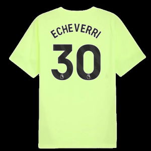 2025-2026 Man City Training Jersey (Fizzy Apple) (Echeverri 30)