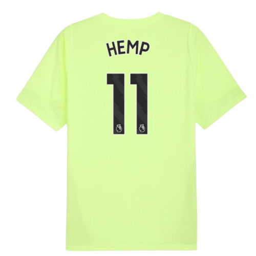 2025-2026 Man City Training Jersey (Fizzy Apple) (Hemp 11)