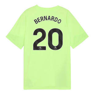 2025-2026 Man City Training Jersey (Fizzy Apple) - Kids (Bernardo 20)