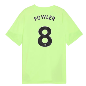 2025-2026 Man City Training Jersey (Fizzy Apple) - Kids (Fowler 8)