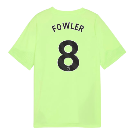 2025-2026 Man City Training Jersey (Fizzy Apple) - Kids (Fowler 8)