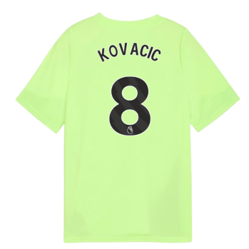 2025-2026 Man City Training Jersey (Fizzy Apple) - Kids (Kovacic 8)