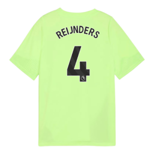 2025-2026 Man City Training Jersey (Fizzy Apple) - Kids (Reijnders 4)