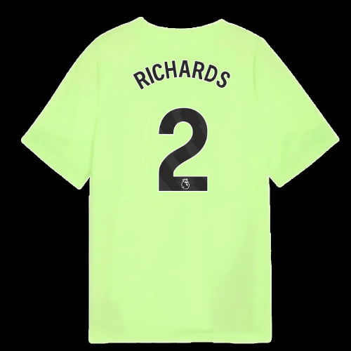 2025-2026 Man City Training Jersey (Fizzy Apple) - Kids (Richards 2)