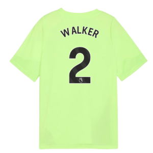 2025-2026 Man City Training Jersey (Fizzy Apple) - Kids (Walker 2)