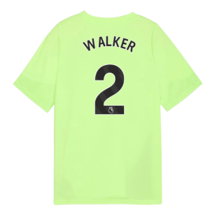 2025-2026 Man City Training Jersey (Fizzy Apple) - Kids (Walker 2)