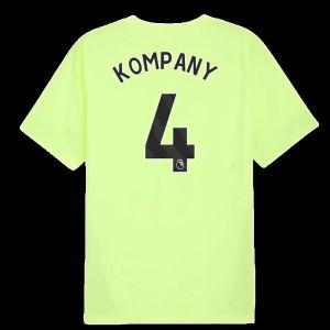 2025-2026 Man City Training Jersey (Fizzy Apple) (Kompany 4)