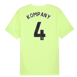 2025-2026 Man City Training Jersey (Fizzy Apple) (Kompany 4)