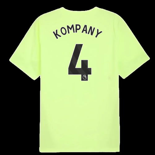 2025-2026 Man City Training Jersey (Fizzy Apple) (Kompany 4)