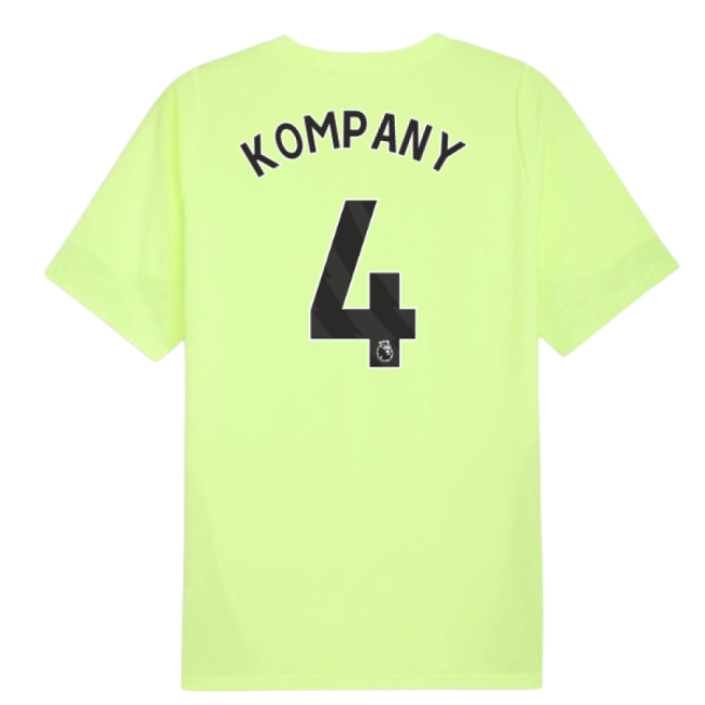 2025-2026 Man City Training Jersey (Fizzy Apple) (Kompany 4)