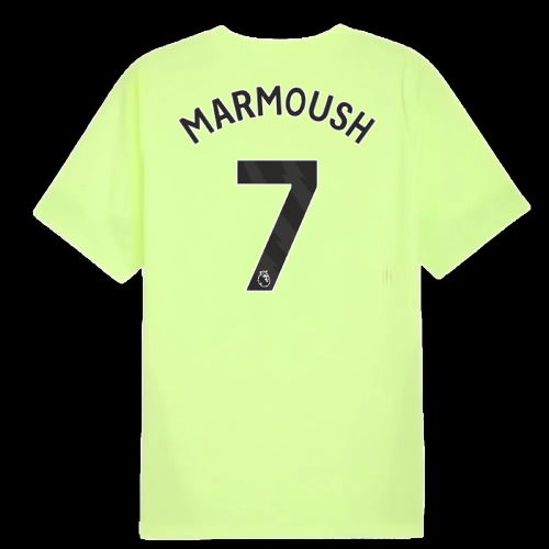2025-2026 Man City Training Jersey (Fizzy Apple) (Marmoush 7)