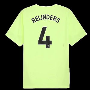 2025-2026 Man City Training Jersey (Fizzy Apple) (Reijnders 4)