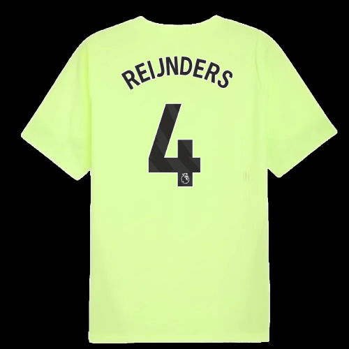 2025-2026 Man City Training Jersey (Fizzy Apple) (Reijnders 4)
