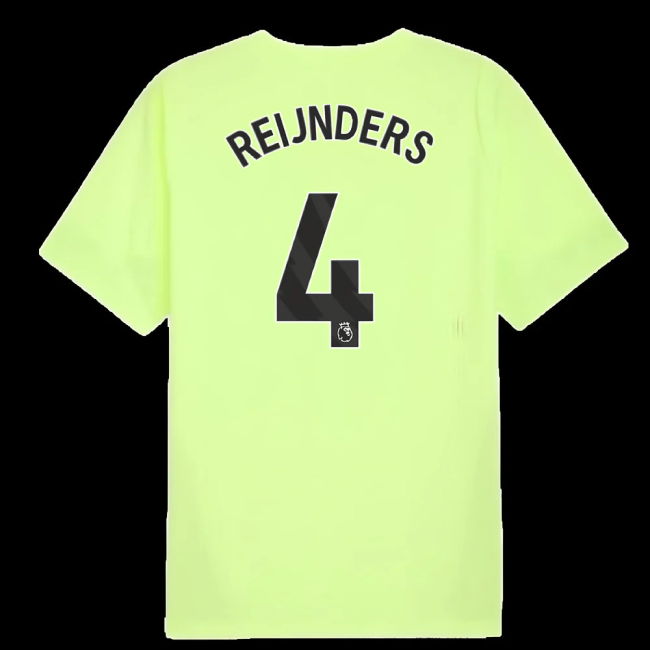 2025-2026 Man City Training Jersey (Fizzy Apple) (Reijnders 4)