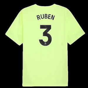 2025-2026 Man City Training Jersey (Fizzy Apple) (Ruben 3)
