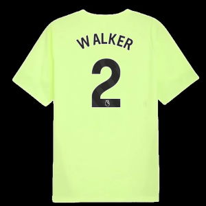 2025-2026 Man City Training Jersey (Fizzy Apple) (Walker 2)