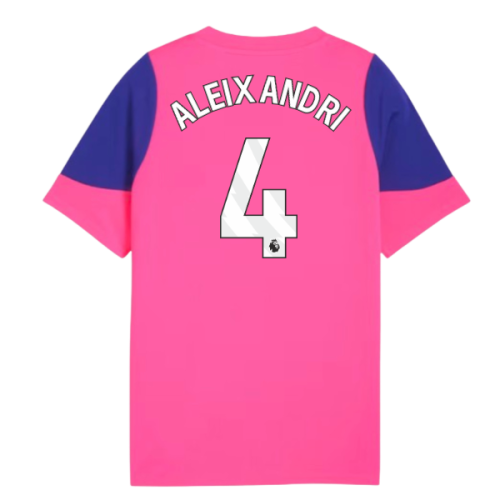 2025-2026 Man City Training Jersey (Fluro Pink) - Kids (Aleixandri 4)