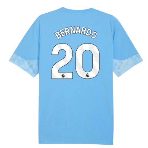 2025-2026 Man City Training Jersey (Light Blue) (Bernardo 20)