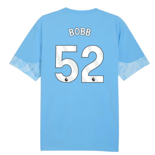 2025-2026 Man City Training Jersey (Light Blue) (Bobb 52)  2025-2026 Man City Training Jersey (Light Blue) (Bobb 52)