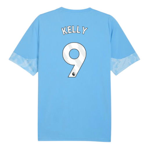 2025-2026 Man City Training Jersey (Light Blue) (Kelly 9)