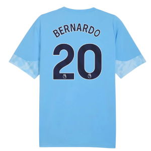 2025-2026 Man City Training Jersey (Light Blue) - Kids (Bernardo 20)