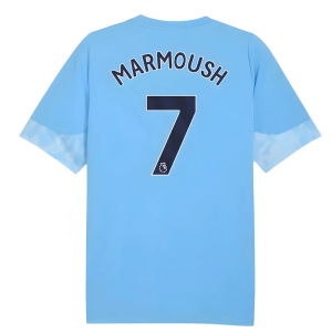 2025-2026 Man City Training Jersey (Light Blue) - Kids (Marmoush 7)