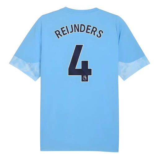 2025-2026 Man City Training Jersey (Light Blue) - Kids (Reijnders 4)